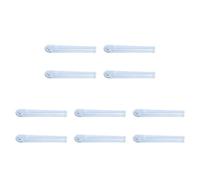 Amosfun 10 Unidades Llave Angular Ajustable de Acero Pasadores 4mm, Plata | Herramienta para Ajuste de Tuercas Ranuradas, Contacto Estable y Menor Desgaste, Montaje Doméstico y Muebles