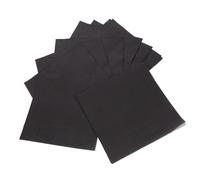 Amosfun 20hojas Servilletas Negras Servilletas De Cóctel Desechables Para Fiesta Boda Graduación Pequeñas Negras