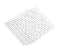 Amosfun 6 Piezas Alfombrilla Antideslizante de Baño, Empalme Modular Hueco | Drenaje Rápido y Limpieza Fácil, para Ducha y Bañera, Diseño Elegante y Creativo
