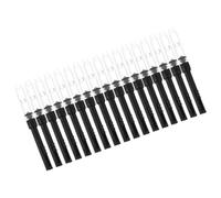 Amosfun Absorbente de Tinta para Pluma Estilográfica Herramienta Multipropósito Compacta de Abs 25 Piezas Negro para Bolígrafos de 3.4mm, Adecuado para Oficina y Escuela