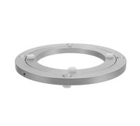 Amosfun Base Giratoria para Plato Giratorio de Mesa 14 Cm, Cojinete Silencioso de Aleación de Aluminio 8,5 Mm, Soporte Resistente para Platos Giratorios de Comedor, Adecuado para Cenas