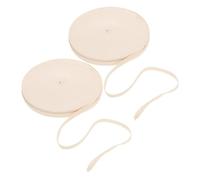 Amosfun Cinta de Reparación de Archivos de Algodón Cinta de Algodón para Encuadernación de Documentos de Archivo 1cm 45m por Rollo 2 Rollos Beige Restauración de Documentos
