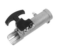 Amosfun Conector de Eje de Recortadora de Césped 26mm de Hierro | Instalación Simple, Amplia Compatibilidad, Repuesto para Herramientas de Jardín y Cortacéspedes