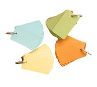 Amosfun Cuaderno de Notas Portátil 4 Piezas de Papel para Notas y Apuntes Color Aleatorio