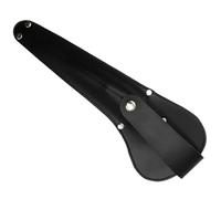 Amosfun Funda de Tijeras de Costura de PU Negra 27.5x10 Cm para Sastre, Funda Protectora para Tijeras Manualidades, Vaina Resistente para Cinturón, Accesorio Portátil para Herramientas