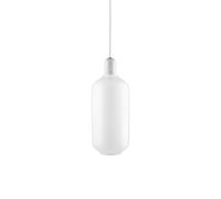 Amp Lámpara Colgante Blanco/Blanco Grande