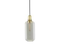 Normann Copenhagen Lámpara de techo Amp L Smoke-latón