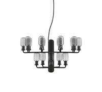 Normann Copenhagen Lámpara de araña Amp gris-negro