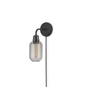 Amp, Lámpara de Pared Ahumado/Negro