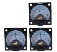 Amperímetro de CC SO-45, medidor de puntero analógico, comprobador de corriente de prueba eléctrica, CC 1A, 2A, 3A, 5A, 10A, 15A, 20A y 30A.(30A 75mV)