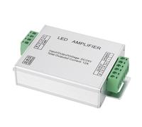 Amplificador RGB 24VDC IP20 para Tiras LED, Máx. 288W, Repetidor de Señal para Acondicionamiento