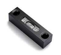 Ampolla de vidrio de precisión con cuerpo metálico, 58 mm, MGV-581514-CB | 58 mm, líquido transparente, MGV-581514-CB: ampolla de recambio para niveles y máquinas