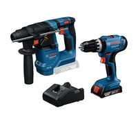 AMPShare 18V Juego de máquinas (18 V, 1 batería, 2 Ah, 4 pzs.)