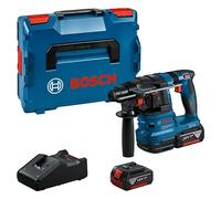 AMPShare 18V Martillo perforador de batería GBH 18V-22 (18 V, 2 baterías, 4 Ah, 1,9 J)