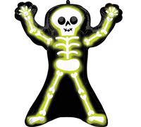Amscan Anagram 4193601 - Globo de Halloween Skelly Skeleton SuperShape Foil - 30"