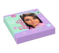 Amscan Barbie Sweet Life 9915483 - Servilletas de almuerzo para fiesta de cumpleaños para niños, paquete de 8