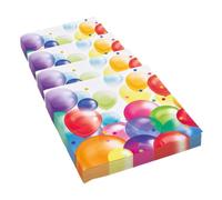 amscan Globos (9900323 33 cm Servilletas de fiesta (10022301) (Paquete de 4)