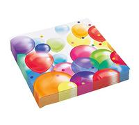 Amscan - Globos (9900323 33 cm Servilletas de fiesta