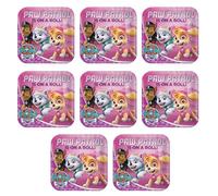 amscan Paw Patrol Pink 8 platos grandes