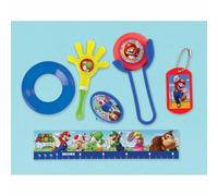amscan Super Mario Brothers Mega Mix Value Pack Party Favors I 48 piezas, multicolor (3901218)