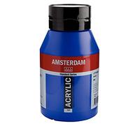 Amsterdam Bote de acrílico de la serie estándar 1000 ml Azul ultramar 504 (17715042)