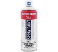 Amsterdam Pintura en aerosol, blanco titanio transparente, 112-400 ml, a base de agua, resistente a la luz, bajo olor, uso multiusos