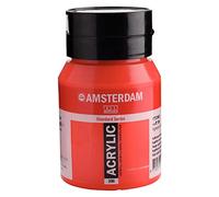 Amsterdam Pintura acrílica Standard Series Rojo Naftol Medio 500 ml 396