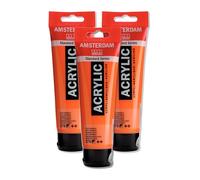Amsterdam Standard Series Colores Acrílicos Tubo 120 ml Anaranjado Azo 276 (17092762)