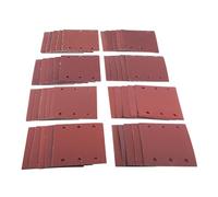 Amtech V4056 Juego de 40 hojas de lija cuadradas de grano mixto (110 mm x 100 mm)