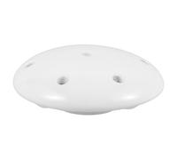 AMUSLESUR Tapón de Cerámica para Urinario Borde Elevado, Filtro Antiolor y Diseño Moderno, Accesorio Duradero para Baño que Previene Salpicaduras