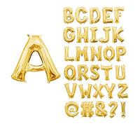 Anagram - Globo interrogación, color dorado (33073)