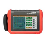 Analizador de calidad de energía, Analizador de calidad energía con pantalla táctil 7 pulgadas, THD USB 51 pedidos armónicos y para análisis s industriales