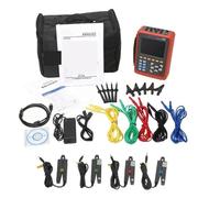 Analizador de calidad de energía, Analizador de calidad energía probador parámetros eléctricos completo trifásico multifuncional 10mA-6000A(ETCR5000 e 008B)