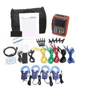 Analizador de calidad de energía, Analizador de calidad energía probador parámetros eléctricos completo trifásico multifuncional 10mA-6000A(ETCR5000 e 068B)
