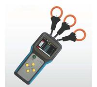 Analizador de calidad de energía, Rogowski Power Data Logger Medidor de energía digital Analizador potencia(Host-3pc 100mm coils)