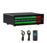 Analizador De Espectro De Audio Led, Medidor De Nivel De Sonido De Doble Canal, con Pantalla Estéreo De 112 bits, 8 Efectos De Visualización, Modo De Visualización Ppm/VU, Utilizado como