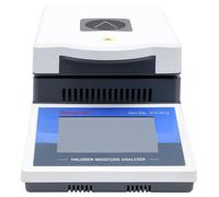 Analizador de humedad, capacidad 50 g, precisión 1 mg, pantalla táctil, interfaz RS232, para laboratorio