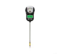 Analizador de pH y Humedad del Suelo LCD Digital | 7 parámetros clave, pantalla dual clara, medición rápida, para ideal para cuidado de plantas, ergonómico