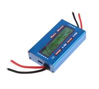 Analizador de potencia de CC, medidor de vatios, voltios y amperios, LCD digital, 12 V, 24 V, medidor de energía y corriente, amperímetro, comprobador de potencia.