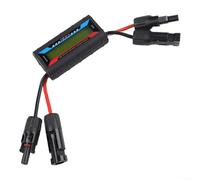 Analizador de potencia de estilo anemómetro digital 150A 200A para monitor de consumo de batería (amarillo 150A)