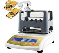 Analizador De Pureza De Oro, Comprobador De Pureza De Metales Preciosos, 0.001G/Cm³ Y 0.0001G/Cm³ Máquina Digital Eléctrica Para Análisis De Oro, Adecuada Para Plata, Platino, Paladio Y Jade 300K