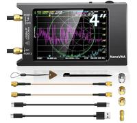 Analizador de redes vectorial NanoVNA-H4, rango de frecuencia de 10 kHz a 1,5 GHz, pantalla táctil de 4 pulgadas