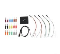 Analizador lógico USB 16 canal 400MHz Dispositivo de frecuencia de muestreo con interfaz tipo-cs para PC para Mac para Linux Stream Buffer Modo de código abierto Protocolo decodificación