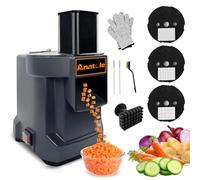 Anatole Cortador de Verduras en Cubos Eléctrico Comercial con 3 Cuchillas