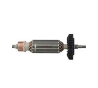 Anclaje de rotor de armadura de repuesto compatible con amoladora angular Makita GA5030 GA4530 GA4030 GA5034 GA4534 GA4031, construcción de metal para