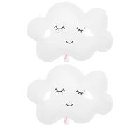 ANCLLO 2 globos de aluminio de nube blanca para fiesta de cumpleaños