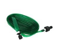 ANCLLO Manguera de aspersor para jardín, césped, Patio Trasero, Manguera Plana Flexible, Manguera de aspersor de filtración de Agua, 15 m
