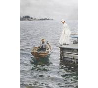 Anders Zorn: The Swedish Artist Collection - Fine Art Notebook: Blank Sketchbook and Art Journal - Fine Art Cover Featuring Swedish Masterpiece - 100+ Unlined Pages for Drawing and Creative Writing