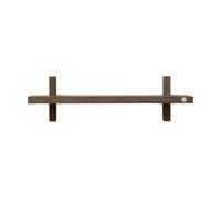 Andersen Furniture Estante de pared Treat individual Roble ahumado aceitado. 50×12×11.2 cm