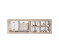 Andersen Furniture Estantería de pared A-Organizer 2 52x18x17 cm Oak